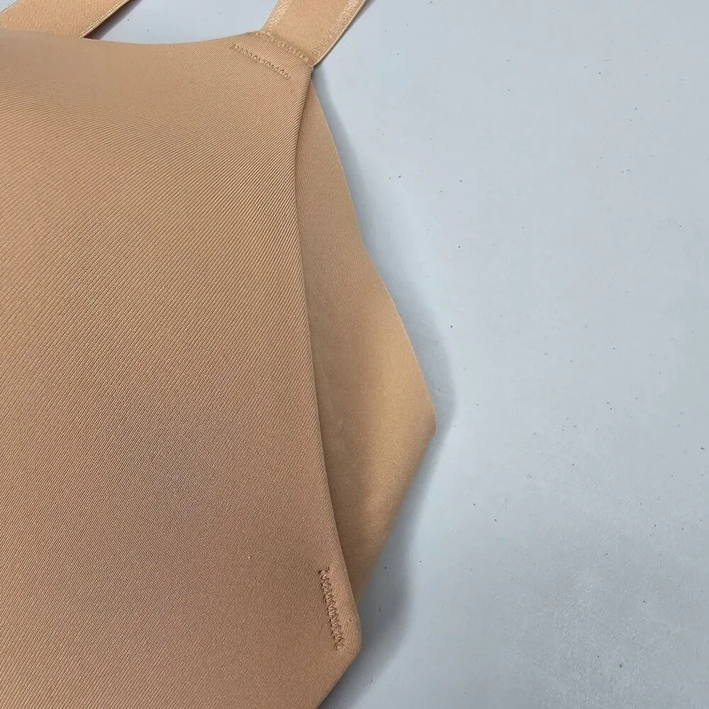 Knix 42DD Nude WingWoman Contour Bra Wire Free Lightly Lined Molded Cups - Picture 4 of 7